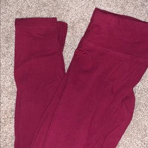 justice leggings red